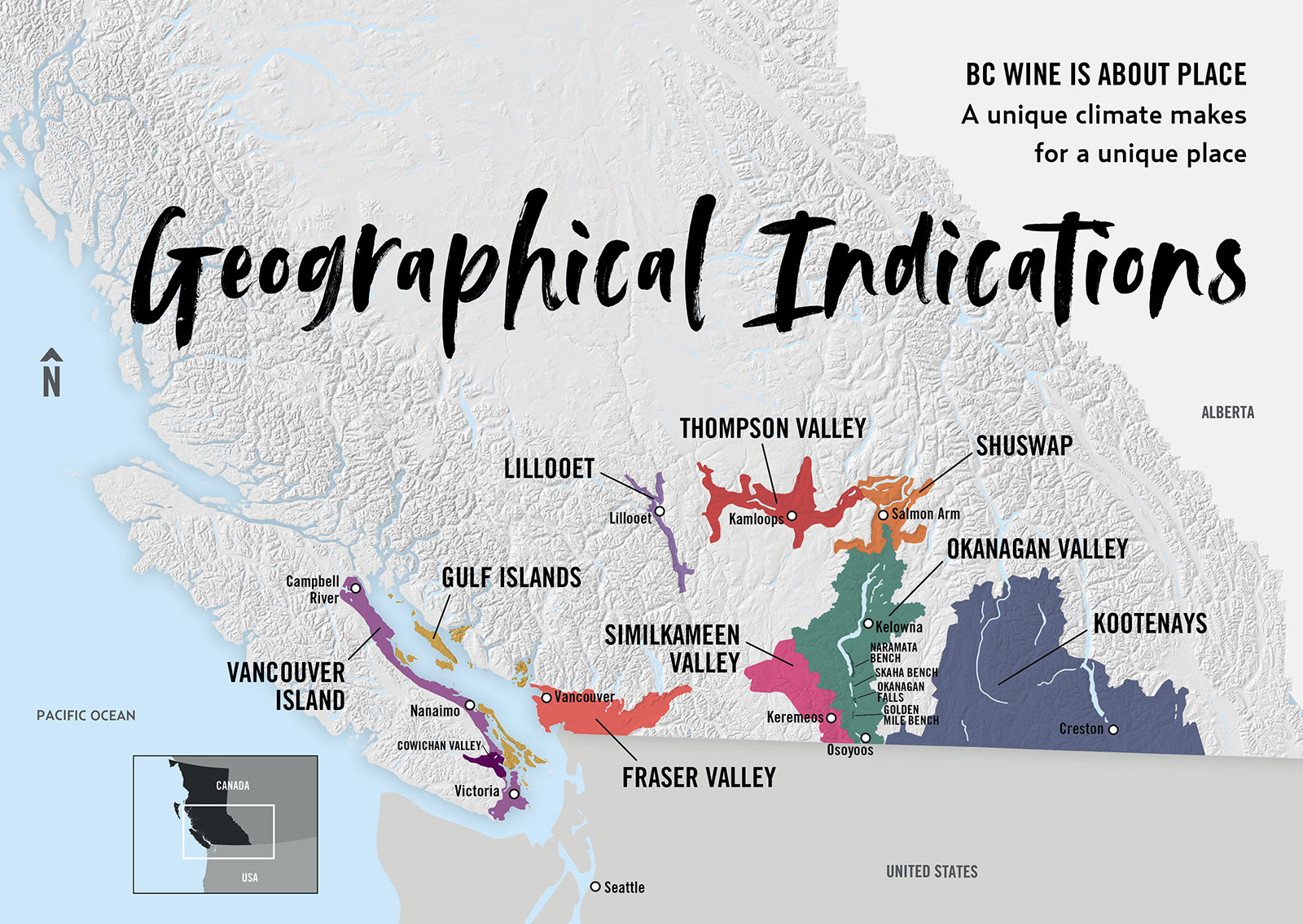 Fraser Valley Wine Growing Regions